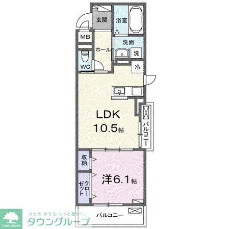フィオーレの物件間取画像